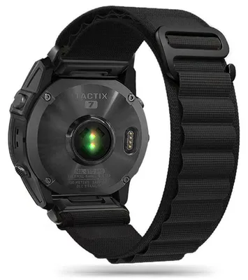 Zdjęcie produktu dla Cinturino per orologio Tech-Protect Nylon Pro per Garmin Fenix 6X/7X ecc. - Nero