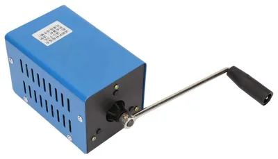 Obrázok produktu pre Prenosný ručný kľukový núdzový generátor - USB nabíjačka - Úsporný a ekologický - Outdoorová prežívacia powerbanka - Vhodný pre...