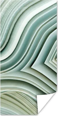 Produktbild von MuchoWow® Poster Naturstein - Abstrakt - Grau 20x40 cm - Plakat - Foto