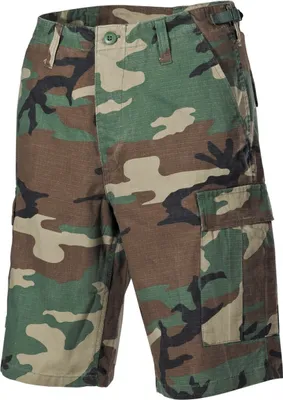 Produktbild von MFH US Bermuda, BDU, Rip Stop, woodland-stonewashed