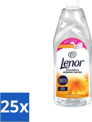 Produktbild von Lenor Bügelwasser Sommerbrise 1 Liter - Vorteilspack - 25 Stücke