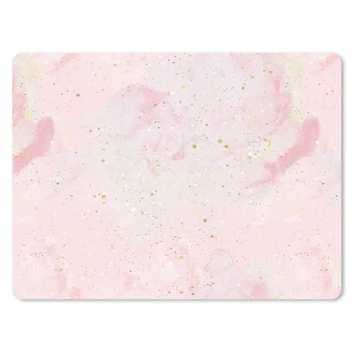 Produktbild von MuchoWow® Mauspad Mousepad Marmor - Rosa - Glitter - Gold - Muster 40x30 cm - Mousepads - Maus Mat - Pad - Mausunterlage - Anti Rutsch