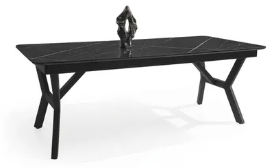 Immagine prodotto di Elegante tavolo da pranzo dal design moderno, realizzato in legno di alta qualità