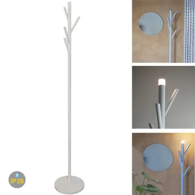 Produktbild von Garderobenständer mit LED Beleuchtung Metall Kleiderständer
