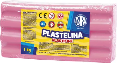 Immagine prodotto di Plastilina 1kg Astra Rosa Chiaro