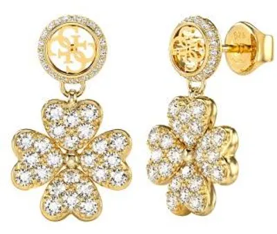 Obrázok produktu pre Náušnice prívesok Guess Gold Collection - žena