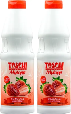Produktbild von Dessert-Soße-ERDBEERE Topping-Eis-Sauce von TOSCHI 2x 1KG