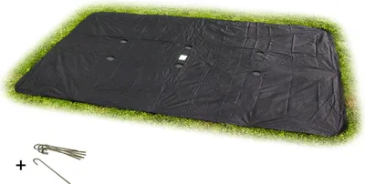 Produktbild von EXIT Bodentrampolin Trampolin Abdeckung 305x519cm, Trampolin Schutzhülle, Wetterfest, Rechteckig, Abdeckplane