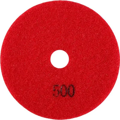 Image de disque de polissage 100mm 4" pour granit, marbre et pierre (granularité 500)