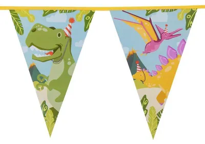 Productafbeelding van Boland 50050, Vlaggenmastbanner, Polyethyleen, Meerdere kleuren, Afbeelding, Driehoek, 200 mm