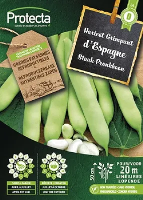 Productafbeelding van Protecta Groente zaden: Pronkboon boerentenen