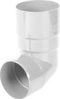 Zdjęcie produktu dla BRYZA Kolanko odpływowe 89° plastikowe Ø 90 mm, białe RAL 9010