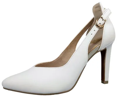 Produktbild von Marco Tozzi by Guido Maria Kretschmer   Damenschuhe Pumps Pumps Weiß Elegant, Schuhgröße:36 EU