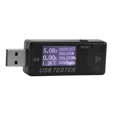 Zdjęcie produktu dla Tester, tester woltomierza prądu, tester USB, detektor woltomierza, tester 8 w 1, tester cyfrowy