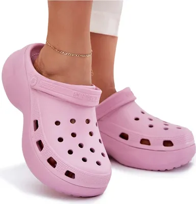 Produktbild von Damen Schaum Sandalen Auf Massiver Sohle Big Star RR274A120 Rosa 38