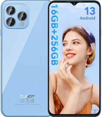 Produktbild von Cubot P80, 16,7 cm (6.58"), 8 GB, 256 GB, 48 MP, Android 13, Blau