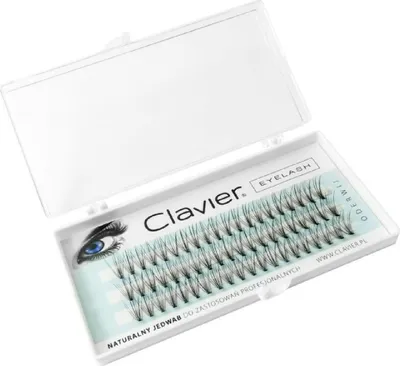 Produktbild von CLAVIER Naturseidenwimpern - Klassisch 9mm