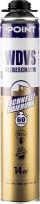 Produktbild von 1x PolyurethanKlebeschaum, Dämmstoffkleber für EPS- & XPS-Platten | Klebeschaum-Set für Dämmung | Bauschaum | Perimeterkleber | Pistolenschaum