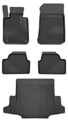 Immagine prodotto di Tappetini 3D TPE + baule DryZone per BMW Serie 1 E87 2004-2011 5 pezzi