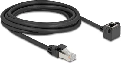 Zdjęcie produktu dla DeLOCK 81099, 3 m, Cat6, F/UTP (FTP), RJ-45, RJ-45, Czarny