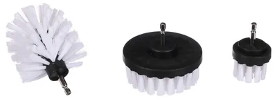 Obrázek produktu pro Sada kartáčů na vrtačku pro čištění auta CAR DETAILING DRILL BRUSH 3 SOFT, 3ks