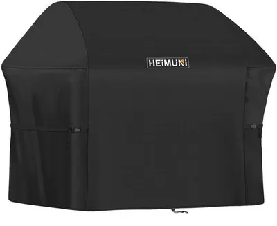 Produktbild von Wetterfeste Grillhaube 147x64x115cm, Stoff, wasserdicht, schwarz