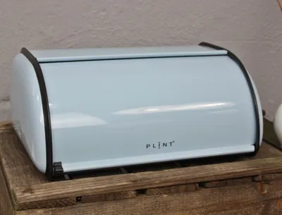 Produktbild von PLINT Brotkasten blau Pastell Kasten Box Metall Brotbox Brotbehälter Brottopf