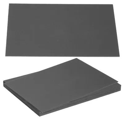 Buchbinderplatten 10 Stück 297x210x1 mm, 40PT, Schwarz