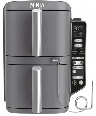 Zdjęcie produktu dla Ninja SL451EU, Frytkownica na gorące powietrze, 9,5 l, 40 °C, 240 °C, Podwójny, Czarny