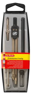 Productafbeelding van Herlitz, set van 5 geometrische instrumenten