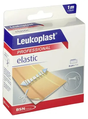 Image de LEUKOPLAST ÉLASTIQUE, 1 mètre x 8 cm
