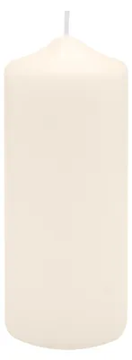 Produktbild von Spitzkopf Stumpen Kerzen Elfenbein 10 x Ø 8 cm, 6 Stück