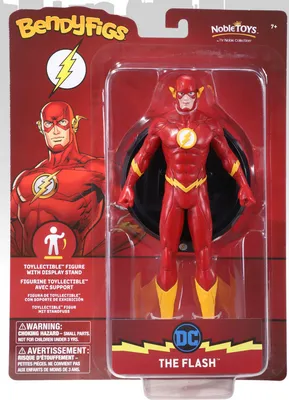 Produktbild von DC Comics Bendyfigs Biegefigur Flash 19 cm