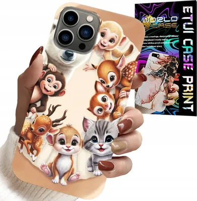 Obrázok produktu pre Puzdro Pre Iphone 11 Pro - Detské Puzdro Na Chrbát V Lesných Zvieratách