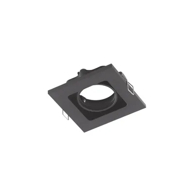 Produktbild von Lindby Downlight Thorid, schwarz, 10 x 10 cm, 10er-Set, GU10