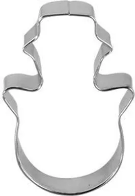 Obrázek produktu pro Vykrajovátka Na Cukroví-Sněhulák,5Cm,Stříbrná