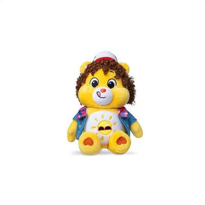 Zdjęcie produktu dla Pluszak Care Bears z serialu „Stranger Things” – Funshine Bear Dustin, 22 cm, edycja limitowana