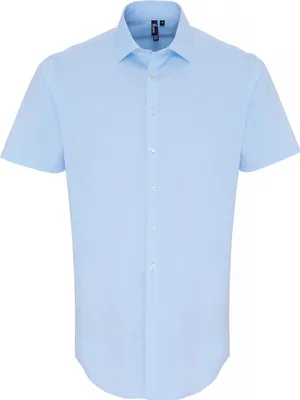 Image de Premier - chemise pour homme RW6589 (L) (Bleu clair)