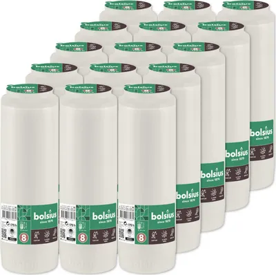 Obrázek produktu pro Vložky do olejových svíček Bolsius RC8 170h 15 kusů