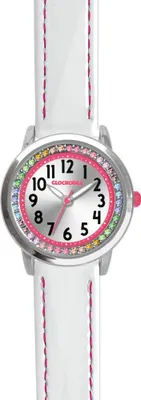 Immagine prodotto di CLOCKODILE Orologio bianco da bambina con strass