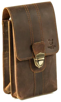 Immagine prodotto di Borsa a tracolla da uomo in pelle, modello Malaga XL