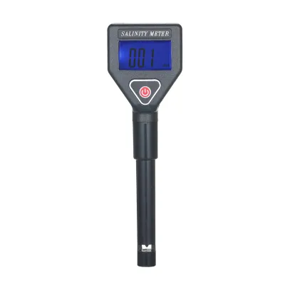 Image de Réfractomètre à salinité avec ATC - appareil portable pour la mesure de l'eau de mer, aquarium, solution saline, halomètre, salinimètre