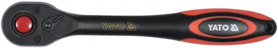 Produktbild von YATO Umschaltknarre 1/2"" GERADE BESCHICHTET - SCHWARZ 0292