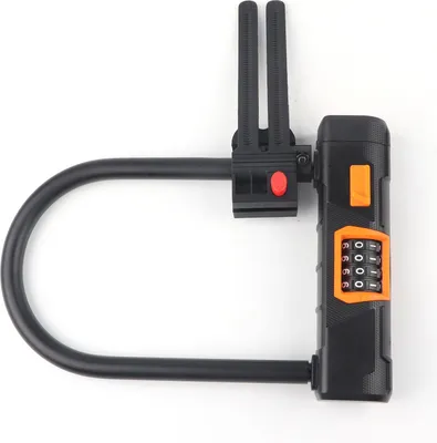 Zdjęcie produktu dla Zapięcie rowerowe U-Lock Stalowe akcesoria zabezpieczające przed kradzieżą