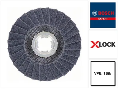 Zdjęcie produktu dla Bosch 10x Expert N475 SCM X-LOCK tarcza listkowa 125 mm zgrubna - 2608901473
