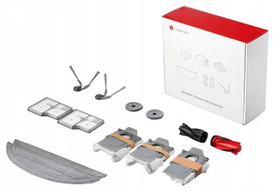 Image de ROBOROCK Aspirateur robot HCTZ51RR, Set d'accessoires, Couleur:Blanc