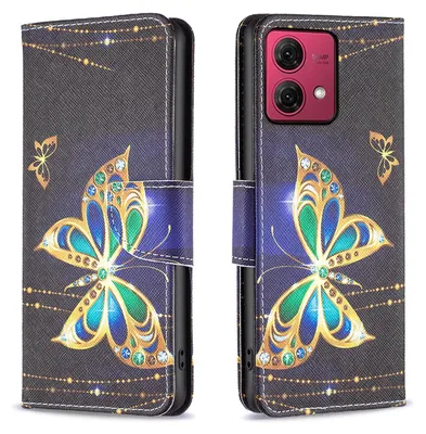 Image de Étui de protection en simili cuir pour Motorola Moto G84 5G, motif 5