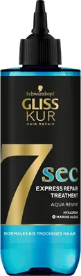 Produktbild von Gliss Kur 7 Sec Express Repair Aqua Revive Hair Treatment 200ml