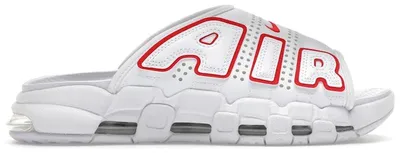Productafbeelding van Nike Air More Uptempo Slide, wit/university rood - EU 36