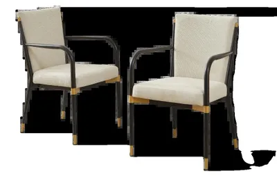 Immagine prodotto di Sedia da pranzo, design salvaspazio, seduta comoda, set da 2 pezzi